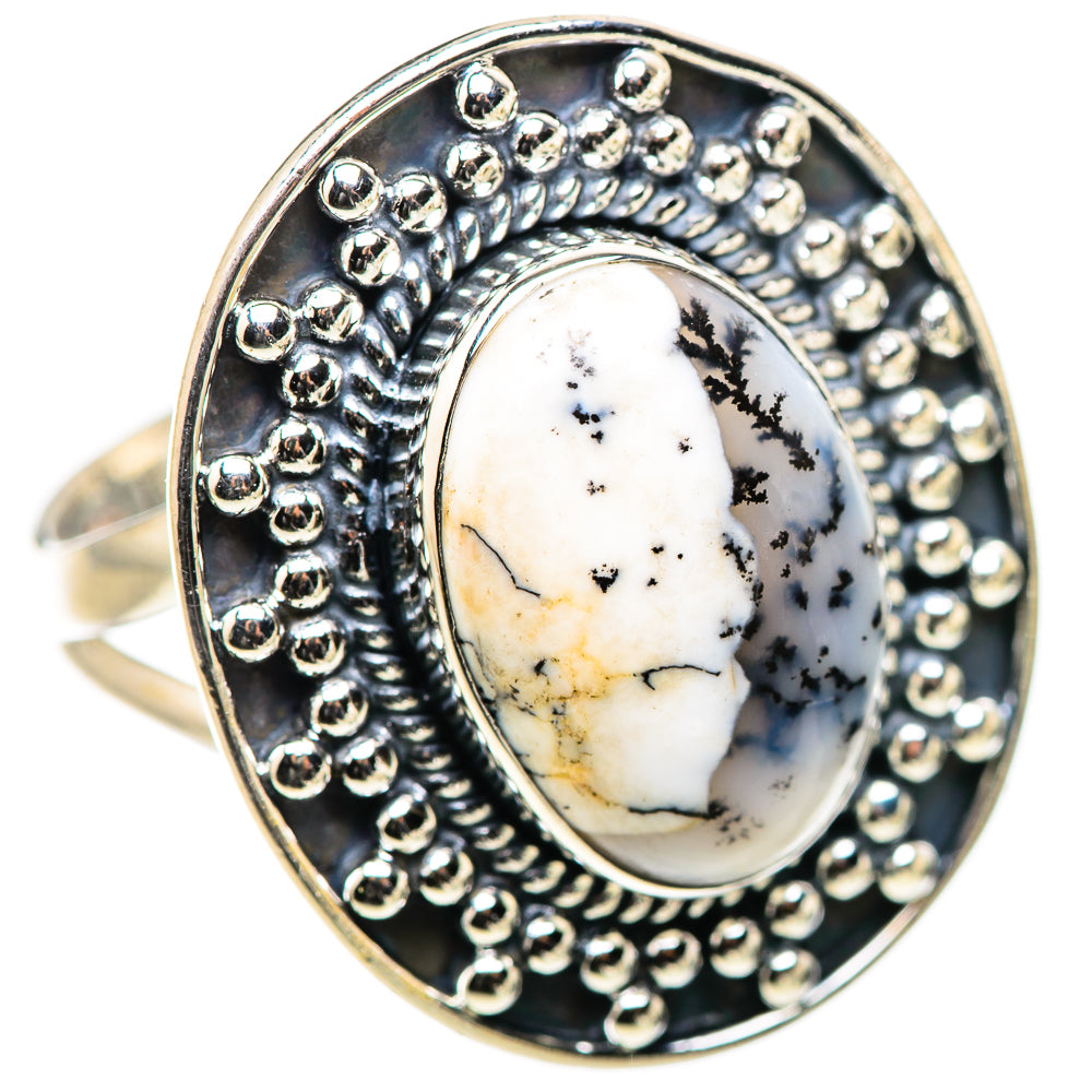 Dendritic Opal Rings handcrafted by Ana Silver Co - RING132814 - Photo 2