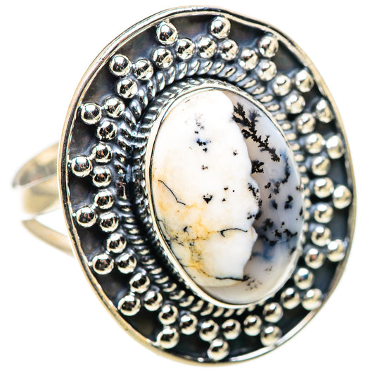 Dendritic Opal Rings handcrafted by Ana Silver Co - RING132814 - Photo 2