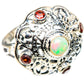 Ethiopian Opal Rings handcrafted by Ana Silver Co - RING132817 - Photo 2
