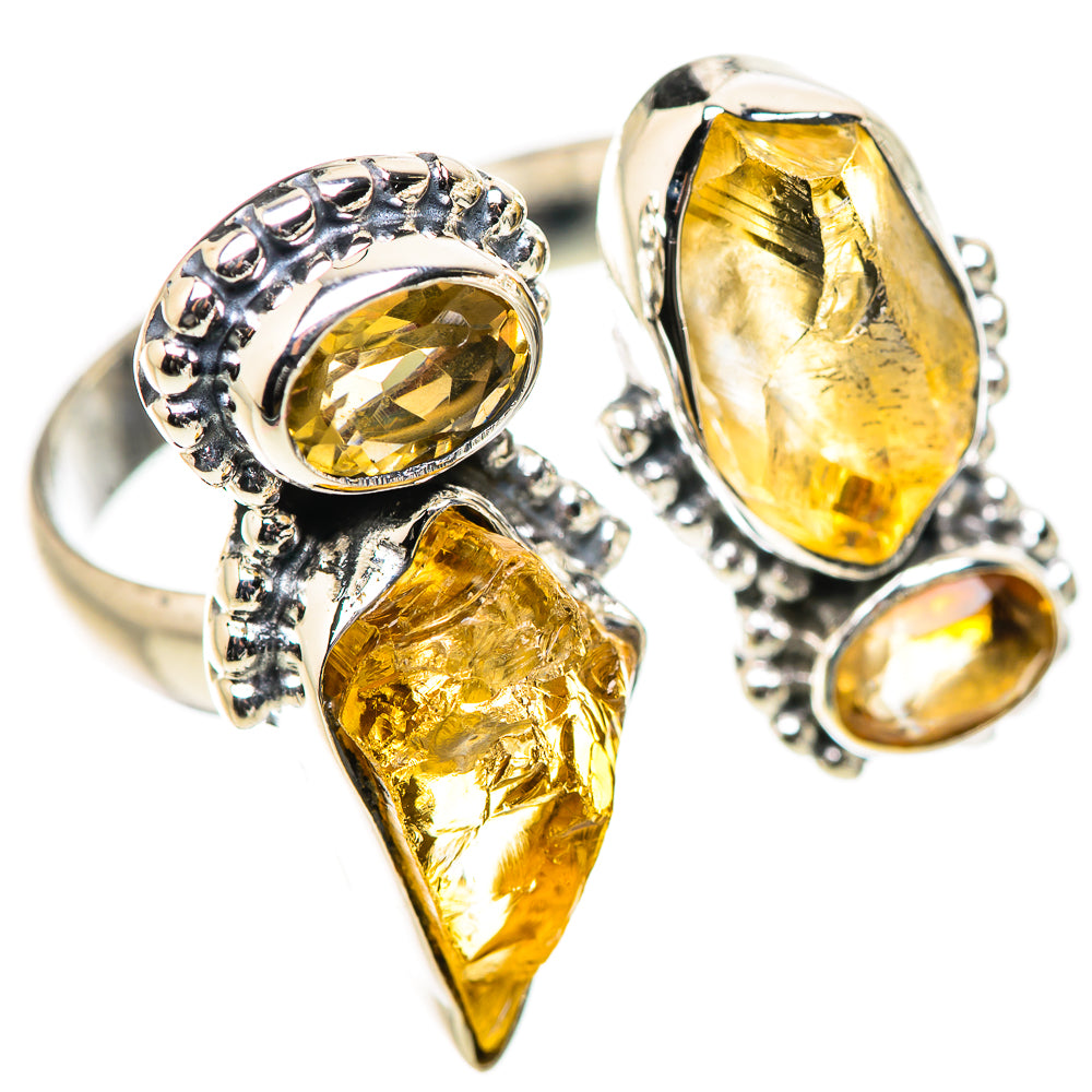 Citrine Rings handcrafted by Ana Silver Co - RING132832 - Photo 2