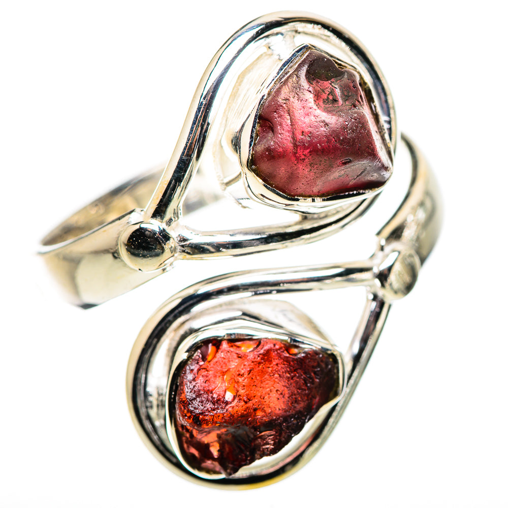 Garnet Rings handcrafted by Ana Silver Co - RING132836 - Photo 2
