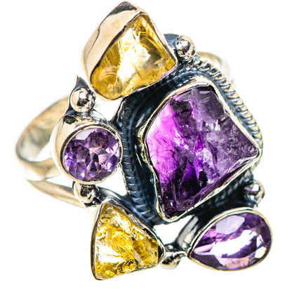 Amethyst Rings handcrafted by Ana Silver Co - RING132838 - Photo 2