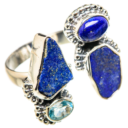 Lapis Lazuli Rings handcrafted by Ana Silver Co - RING132852 - Photo 2
