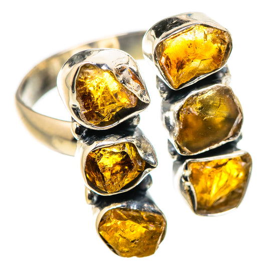 Citrine Rings handcrafted by Ana Silver Co - RING132856 - Photo 2