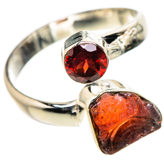 Garnet Rings handcrafted by Ana Silver Co - RING132860 - Photo 2