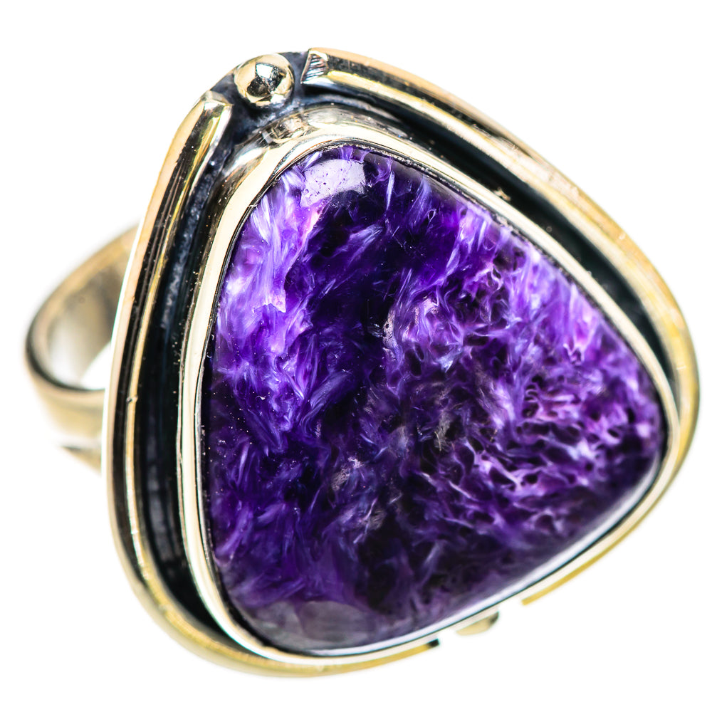 Charoite Rings handcrafted by Ana Silver Co - RING132861 - Photo 2