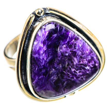 Charoite Rings handcrafted by Ana Silver Co - RING132861 - Photo 2