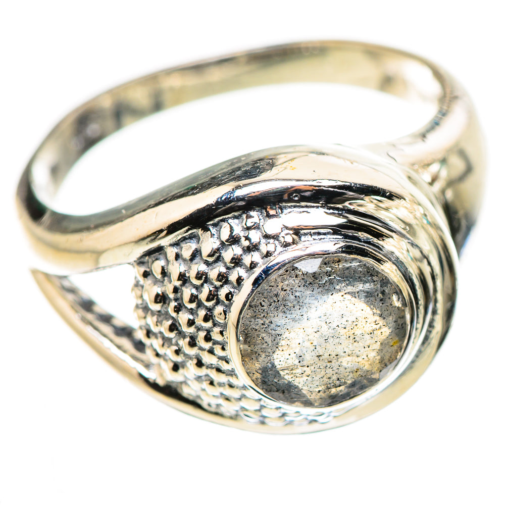 Labradorite Rings handcrafted by Ana Silver Co - RING132868 - Photo 2