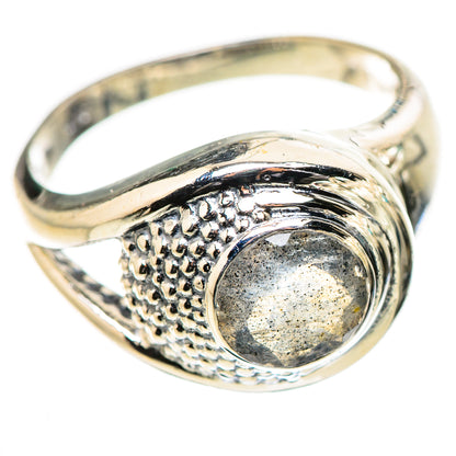 Labradorite Rings handcrafted by Ana Silver Co - RING132868 - Photo 2