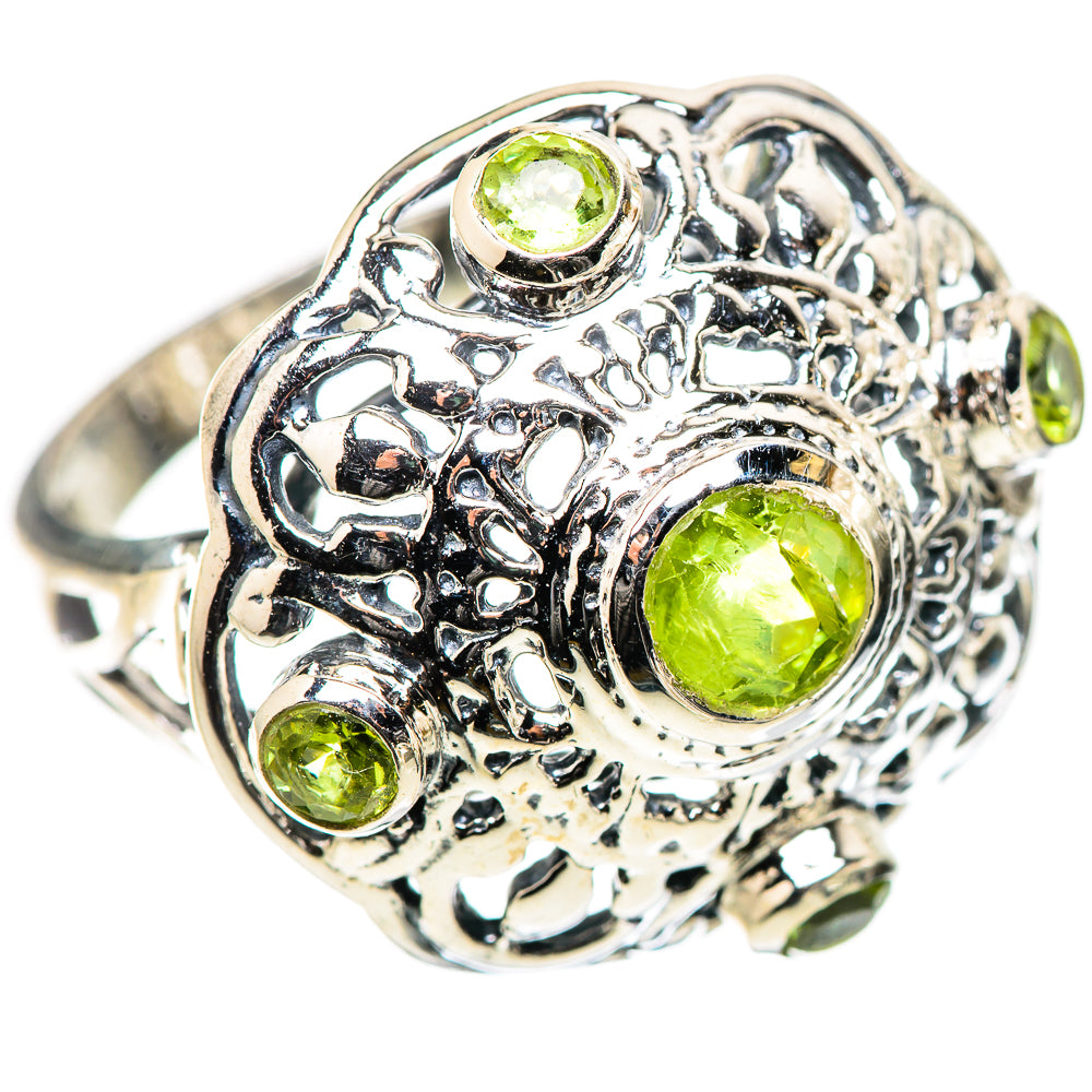 Peridot Rings handcrafted by Ana Silver Co - RING132879 - Photo 2