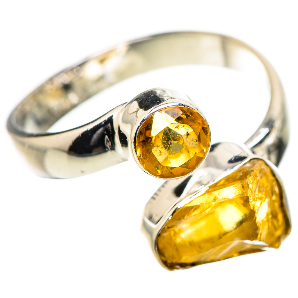 Citrine Rings handcrafted by Ana Silver Co - RING132881 - Photo 2