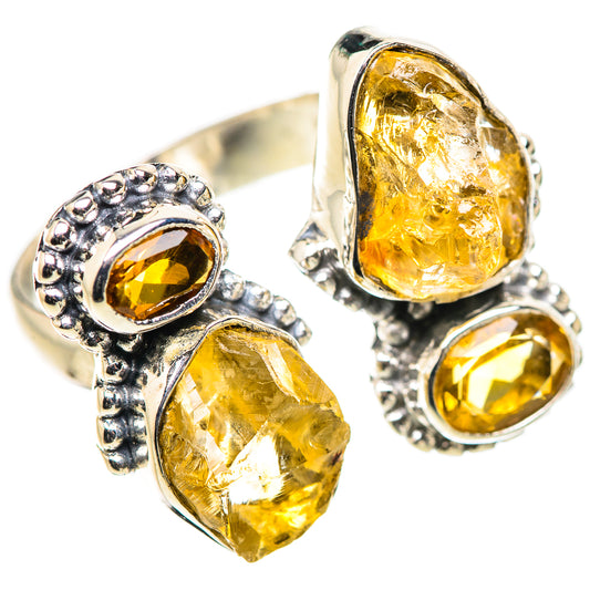 Citrine Rings handcrafted by Ana Silver Co - RING132882 - Photo 2