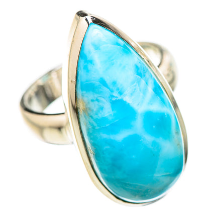 Larimar Rings handcrafted by Ana Silver Co - RING132895 - Photo 2