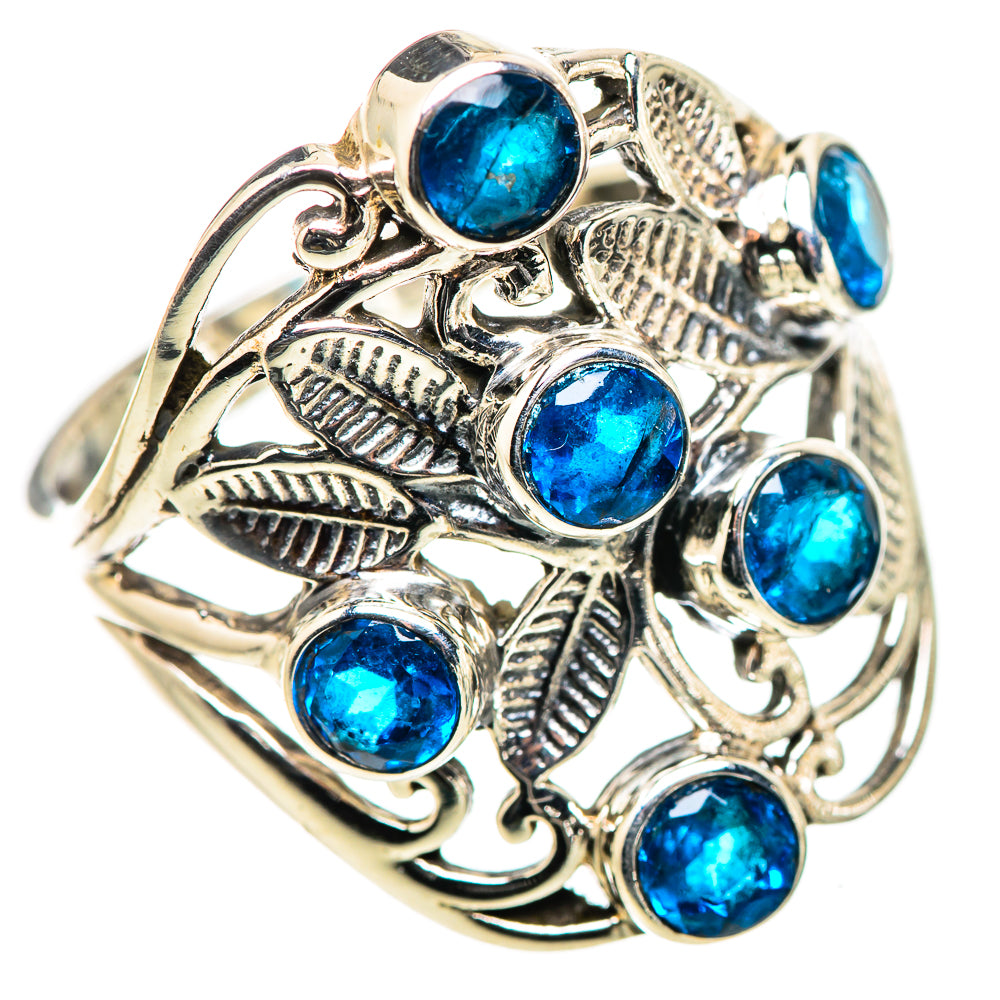 Swiss Blue Topaz Rings handcrafted by Ana Silver Co - RING132896 - Photo 2