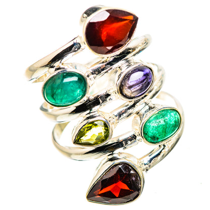 Garnet Rings handcrafted by Ana Silver Co - RING132919 - Photo 2