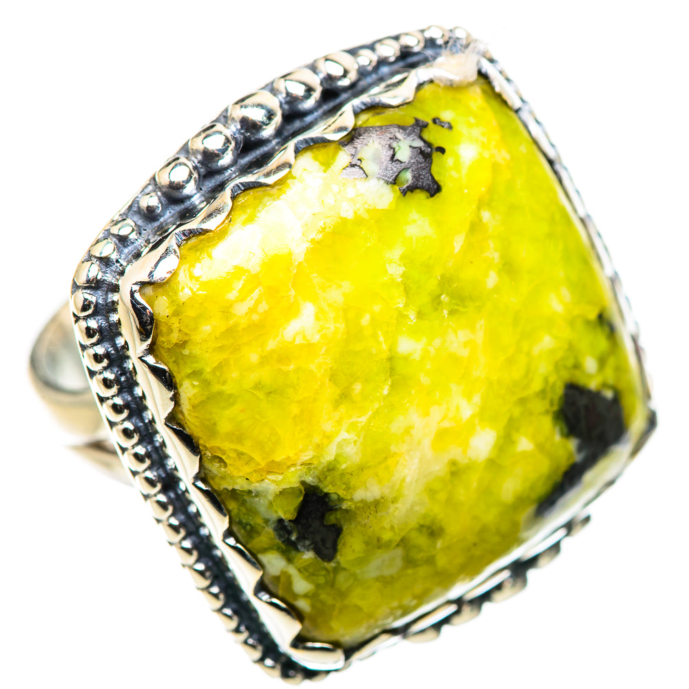 Atlantisite Rings handcrafted by Ana Silver Co - RING132921 - Photo 2