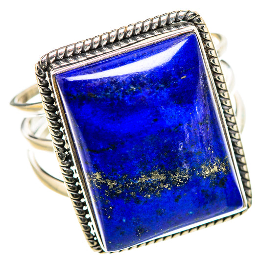 Lapis Lazuli Rings handcrafted by Ana Silver Co - RING132928 - Photo 2