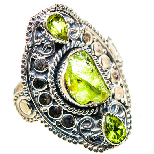 Peridot Rings handcrafted by Ana Silver Co - RING132930 - Photo 2