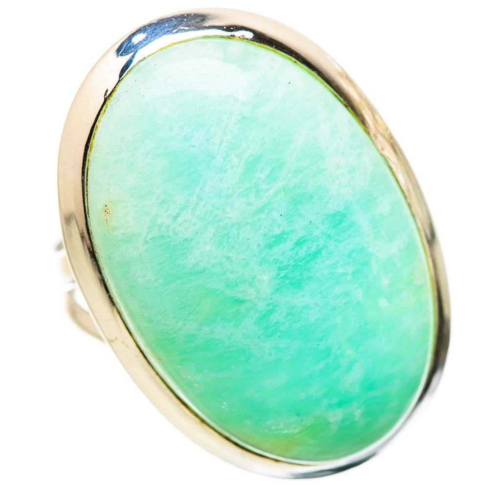Amazonite Rings handcrafted by Ana Silver Co - RING132931 - Photo 2