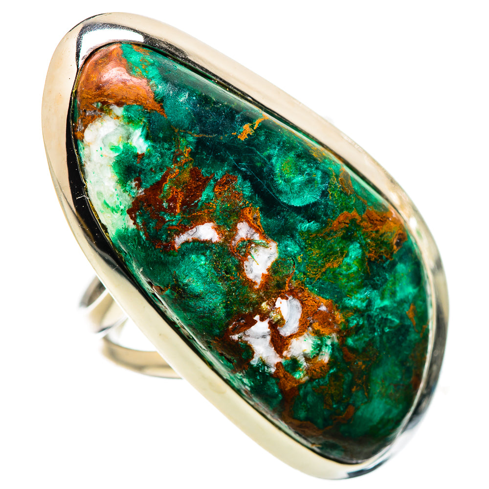 Malachite Rings handcrafted by Ana Silver Co - RING132935 - Photo 2