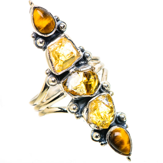 Citrine Rings handcrafted by Ana Silver Co - RING132940 - Photo 2