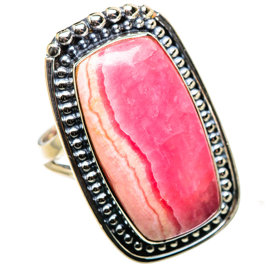Rhodochrosite Rings handcrafted by Ana Silver Co - RING132941 - Photo 2
