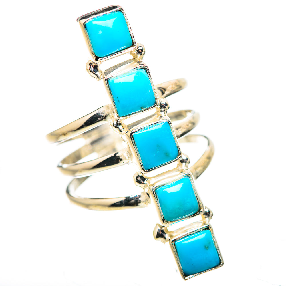 Larimar Rings handcrafted by Ana Silver Co - RING132957 - Photo 2
