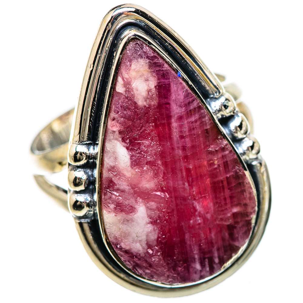 Pink Tourmaline Rings handcrafted by Ana Silver Co - RING132975 - Photo 2