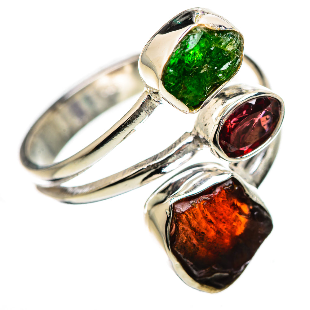 Garnet Rings handcrafted by Ana Silver Co - RING132977 - Photo 2