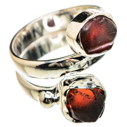 Garnet Rings handcrafted by Ana Silver Co - RING132978 - Photo 2