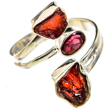 Garnet Rings handcrafted by Ana Silver Co - RING133003 - Photo 2