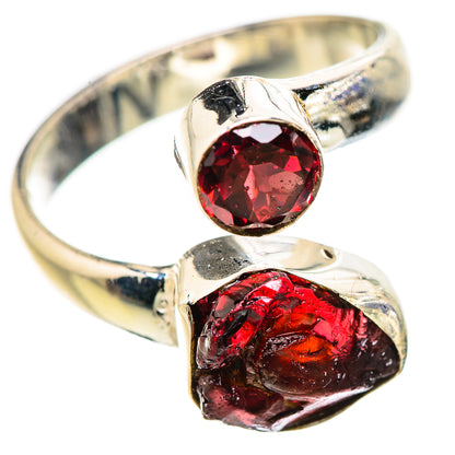 Garnet Rings handcrafted by Ana Silver Co - RING133004 - Photo 2