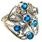 Swiss Blue Topaz Rings handcrafted by Ana Silver Co - RING133018 - Photo 2