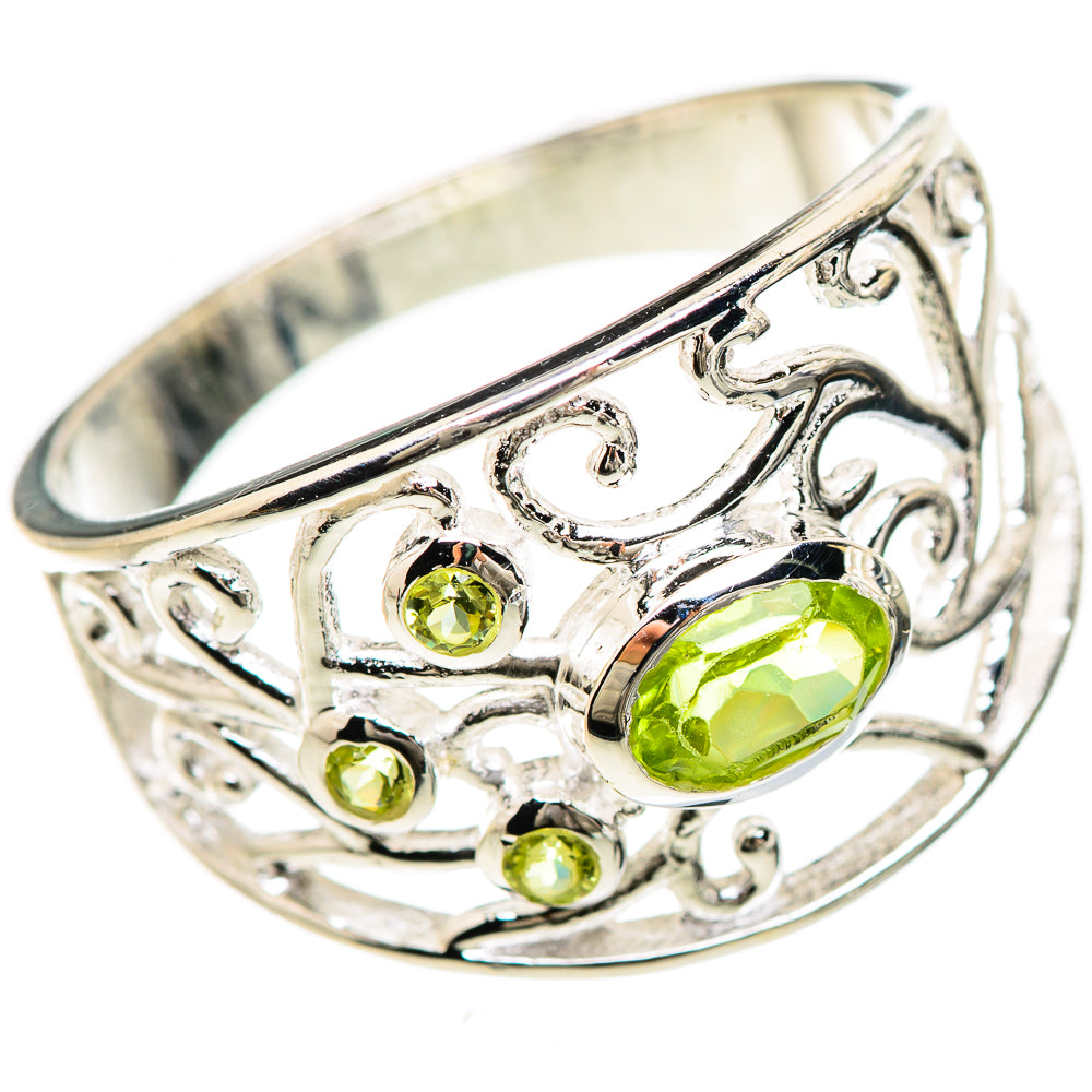 Peridot Rings handcrafted by Ana Silver Co - RING133023 - Photo 2