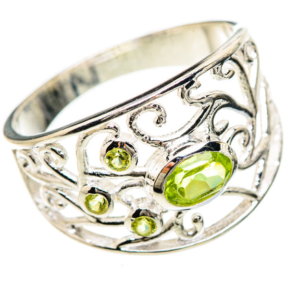 Peridot Rings handcrafted by Ana Silver Co - RING133023 - Photo 2