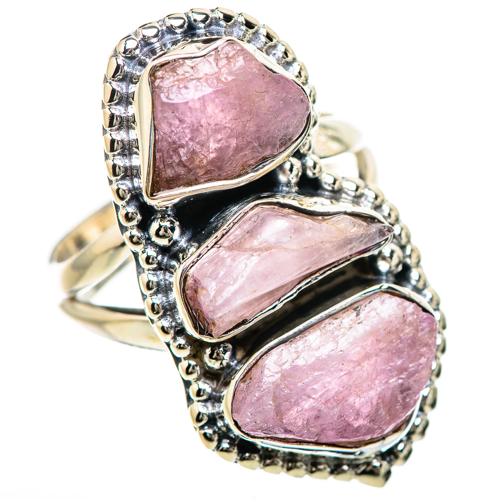 Kunzite Rings handcrafted by Ana Silver Co - RING133025 - Photo 2