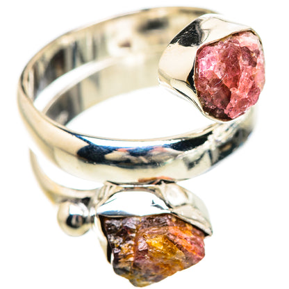 Pink Tourmaline Rings handcrafted by Ana Silver Co - RING133026 - Photo 2