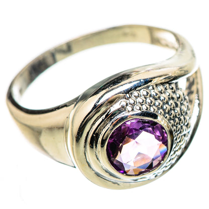 Amethyst Rings handcrafted by Ana Silver Co - RING133030 - Photo 2