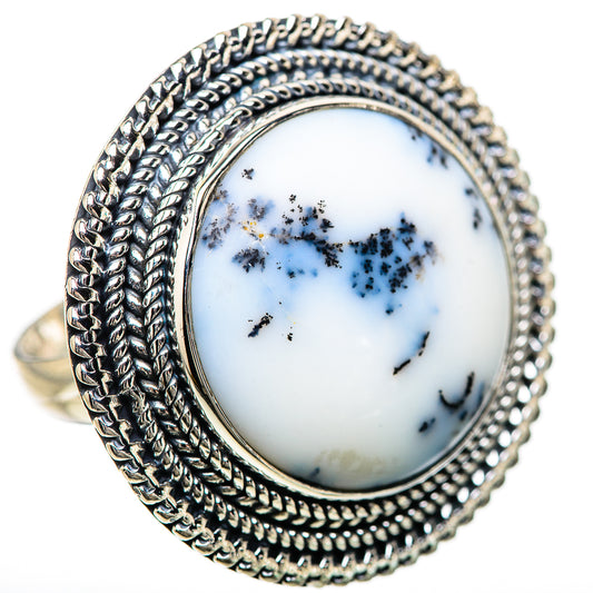 Dendritic Opal Rings handcrafted by Ana Silver Co - RING133068 - Photo 2
