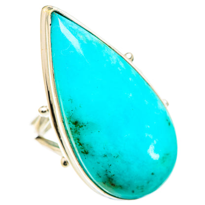 Peruvian Amazonite Rings handcrafted by Ana Silver Co - RING133075 - Photo 2