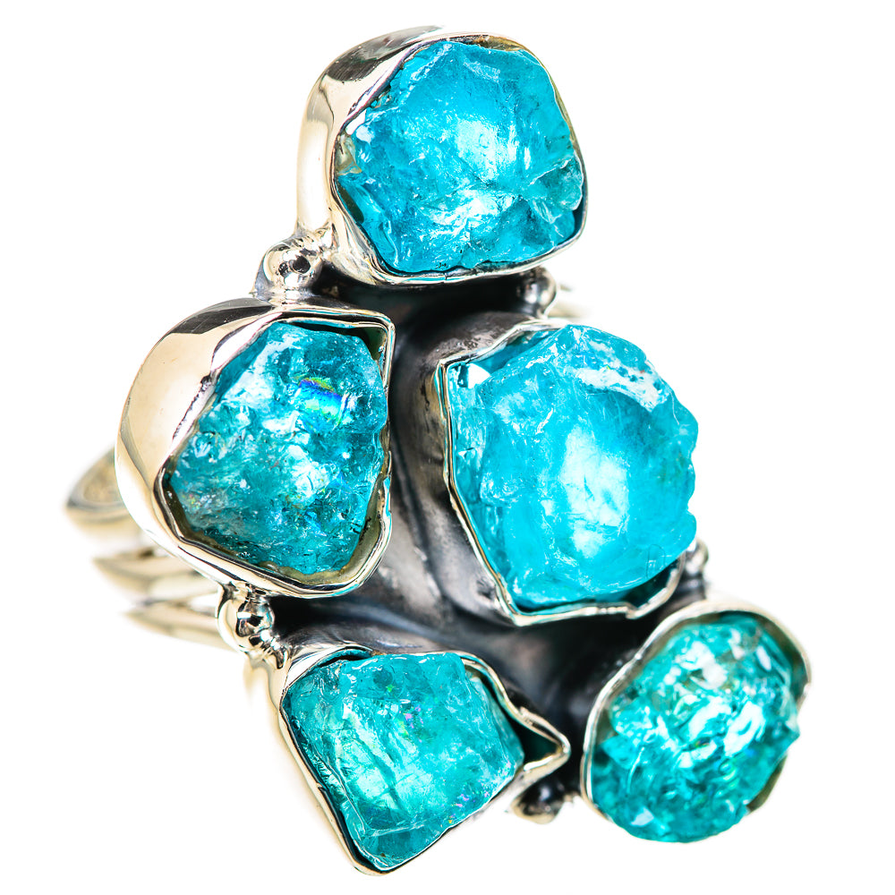Apatite Rings handcrafted by Ana Silver Co - RING133077 - Photo 2