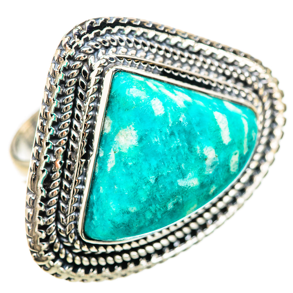 Amazonite Rings handcrafted by Ana Silver Co - RING133083 - Photo 2