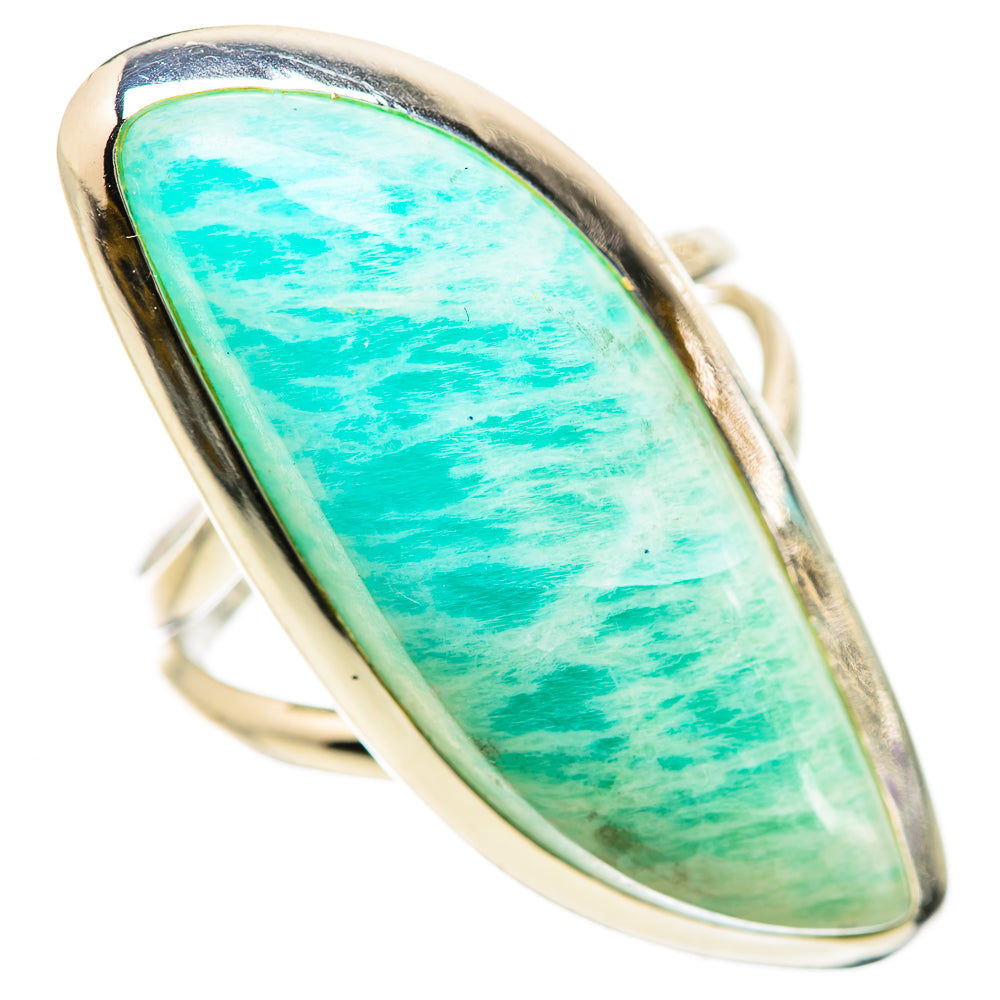 Amazonite Rings handcrafted by Ana Silver Co - RING133088 - Photo 2