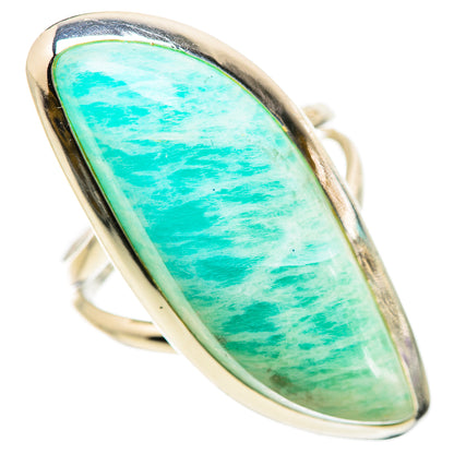 Amazonite Rings handcrafted by Ana Silver Co - RING133088 - Photo 2