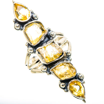Citrine Rings handcrafted by Ana Silver Co - RING133093 - Photo 2