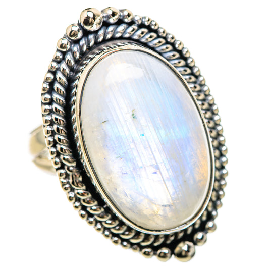 Blue Lace Agate Rings handcrafted by Ana Silver Co - RING133102 - Photo 2