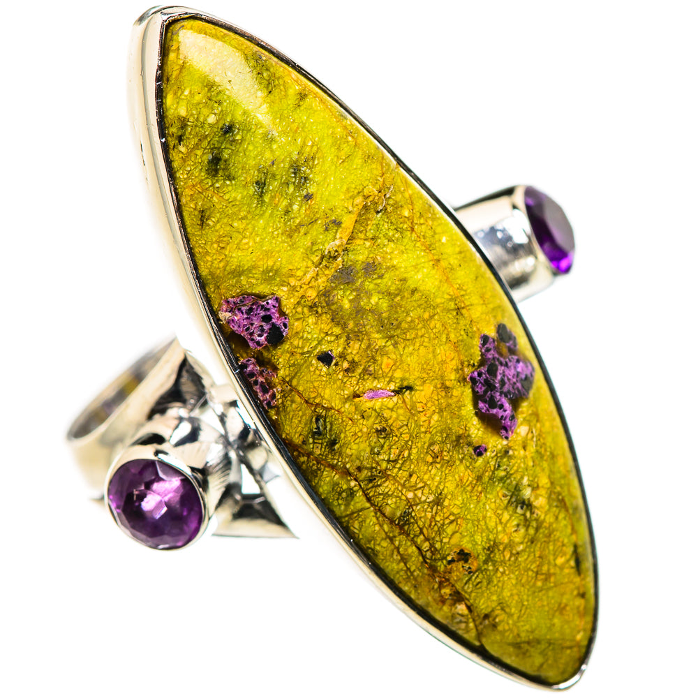 Atlantisite Rings handcrafted by Ana Silver Co - RING133110 - Photo 2