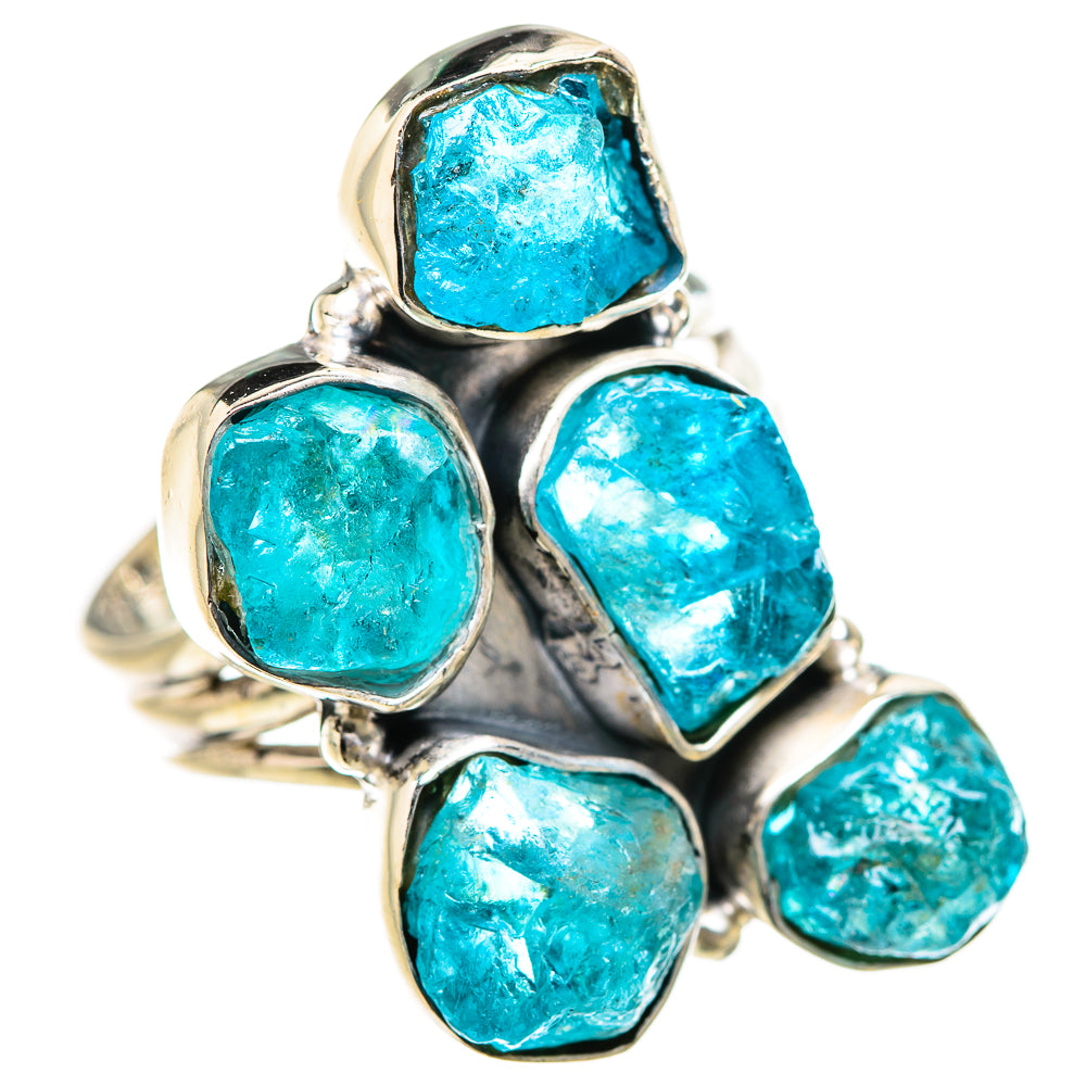 Apatite Rings handcrafted by Ana Silver Co - RING133113 - Photo 2