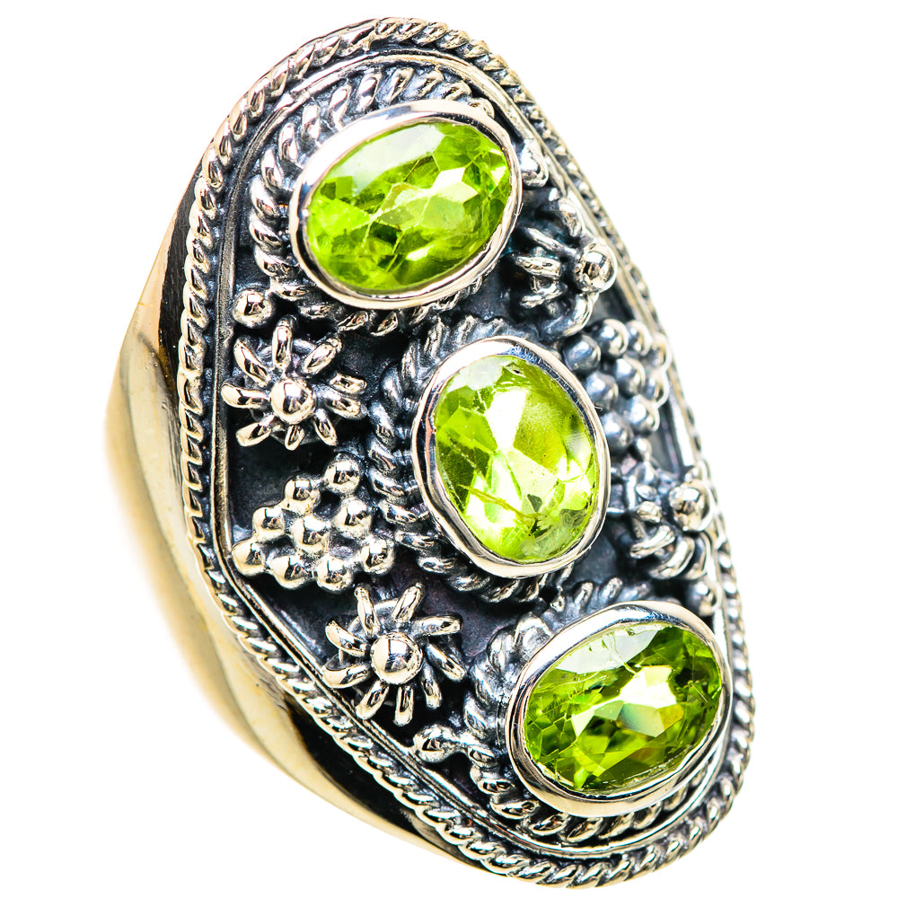 Peridot Rings handcrafted by Ana Silver Co - RING133123 - Photo 2