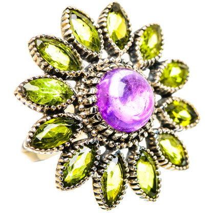 Amethyst Rings handcrafted by Ana Silver Co - RING133124 - Photo 2